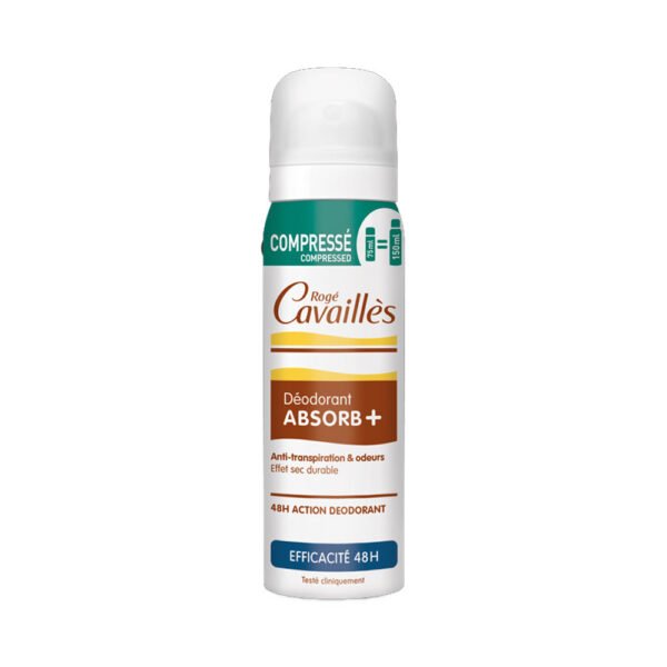 Déodorant Spray Compressé ABSORB+
