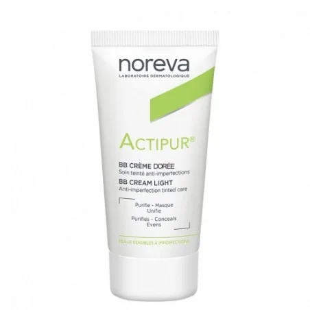 Crème Teintée Actipur – Noreva  Corrige, Masque, Matifie