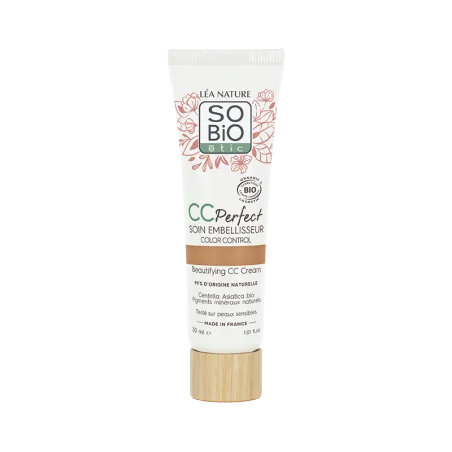 CC Perfect – SO’BiO étic®  Anti-rougeurs, anti-fatigue, éclat – Certifiée bio