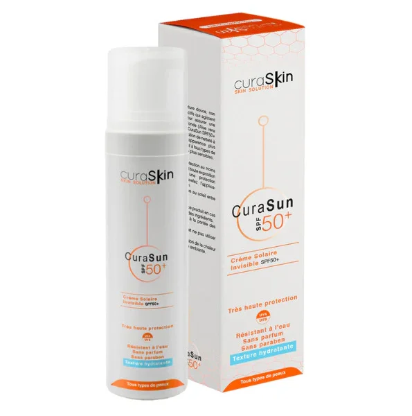 Curaskin Curasun Écran Invisible SPF 50+ – 50 ml