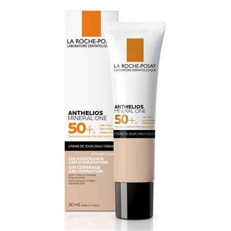 La Roche-Posay Anthelios Mineral One SPF 50+ – Teinte 01 Claire – 30 ml
