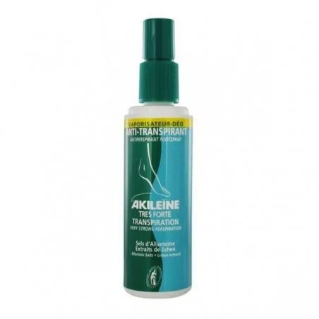 Akileïne – Spray Déodorant Pieds & Chaussures – 100 ml