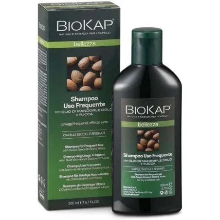 Biokap – Shampooing Usage Fréquent à l’Amande Douce – 200 ml