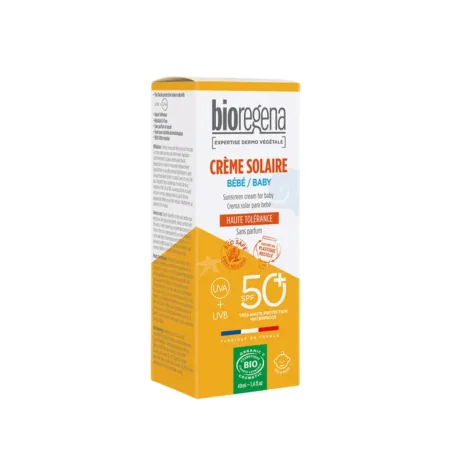 Bioregena Crème Solaire Bébé SPF 50+ – 40 ml