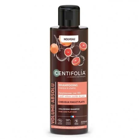 Centifolia – Shampooing Volume Cheveux Fins & Plats – 200 ml