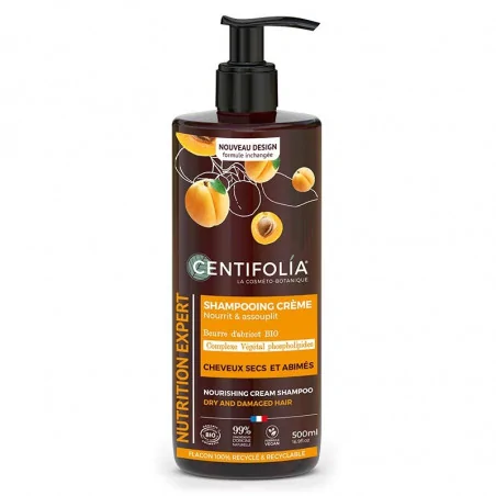 Centifolia – Shampooing Crème Nutrition – 500 ml