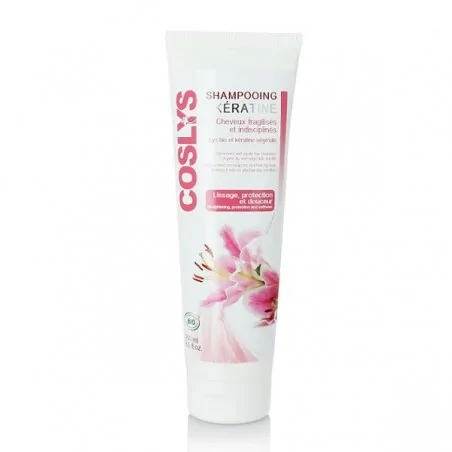 Coslys – Shampooing Kératine Cheveux Fragilisés & Indisciplinés – 250 ml