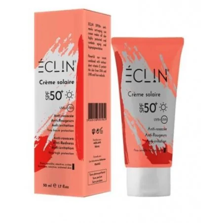 Eclin Crème Solaire SPF 50+ Anti-Rougeurs – 50 ml