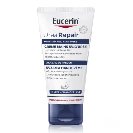 Eucerin – Crème Mains Urée 5 % – 75 ml