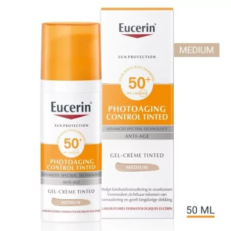 Eucerin Sun Protection CC Crème Médium SPF 50+ – 50 ml