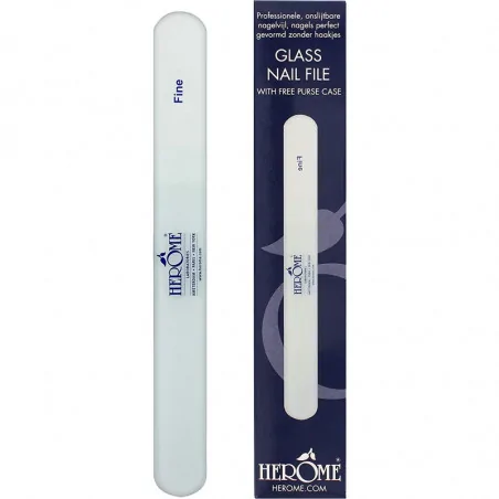 HERÔME – Lime à Ongles en Verre Grand Format