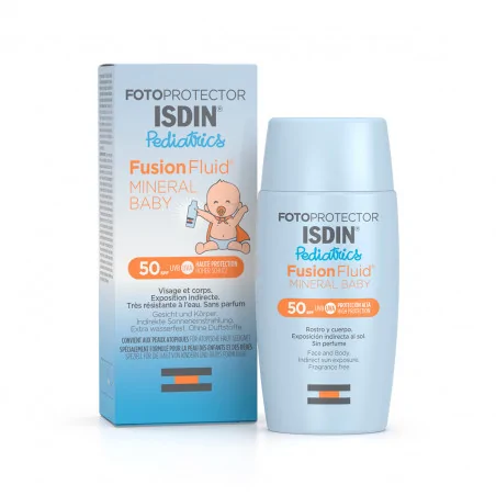 ISDIN Fotoprotector Fusion Water MINERAL Pediatrics SPF 50+ – 50 ml
