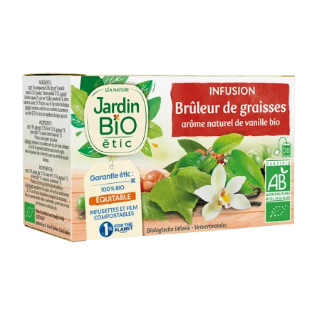 Jardin Bio – Infusion Brûleur de Graisses – 30 g
