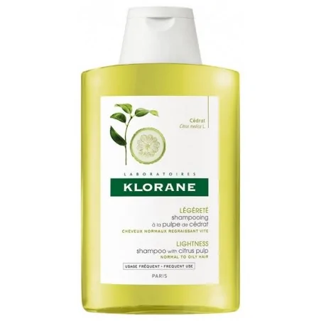 Klorane – Shampooing à la Pulpe de Cédrat – 200 ml