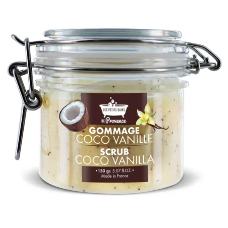 LES PETITS BAINS DE PROVENCE – Gommage Corporel Coco Vanille 150ml
