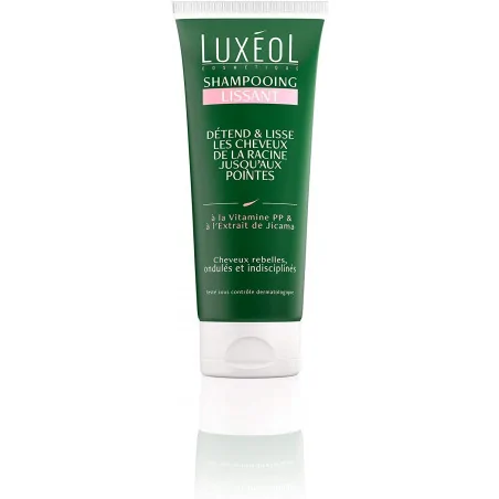 Luxéol Shampooing Lissant Cheveux Rebelles & Ondulés – 200 ml