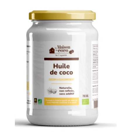 MAISON DE COCO – Huile Vierge de Noix de Coco BIO 700g