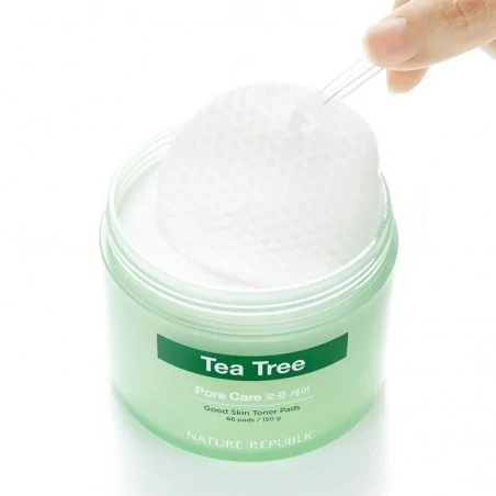 Nature Republic – Disques Toner Tea Tree – 150 g (66 pads)