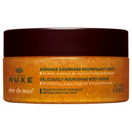 NUXE – Rêve de Miel Gommage Corps Nourrissant 175ml
