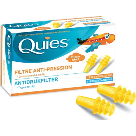 QUIES EARPLANES ENFANT 1 PAIRE