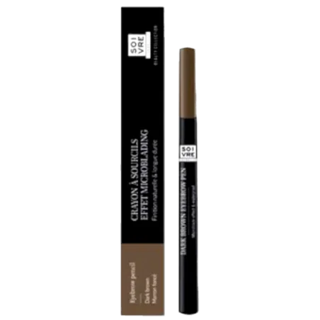SOIVRE – Feutre Sourcil Marron Foncé 1.1 g «Waterproof»