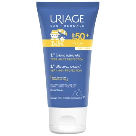 Uriage Bébé 1ère Crème Minérale SPF 50+ – 50 ml