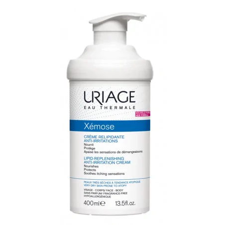URIAGE – Xémose Crème Apaisante Relipidante 400 ml
