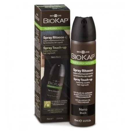 Biokap Spray Retouche Noir – 75 ml