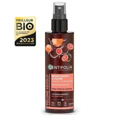 Centifolia Brume Fixante et Volume Spray – 200 ml