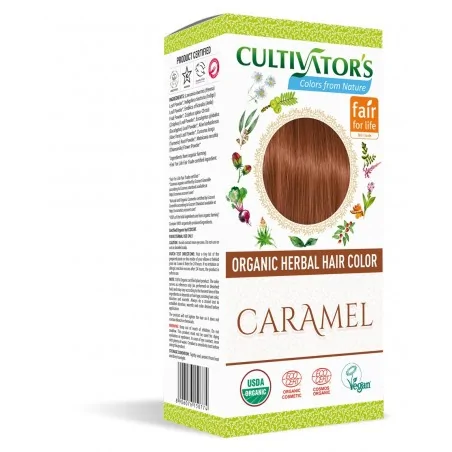 Cultivators Organic Herbal Hair Color – Caramel