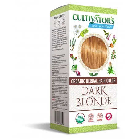 Cultivators Organic Herbal Hair Color – Dark Blonde