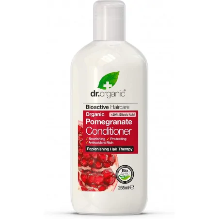Dr. Organic Après-Shampooing à la Grenade Bio – 265 ml