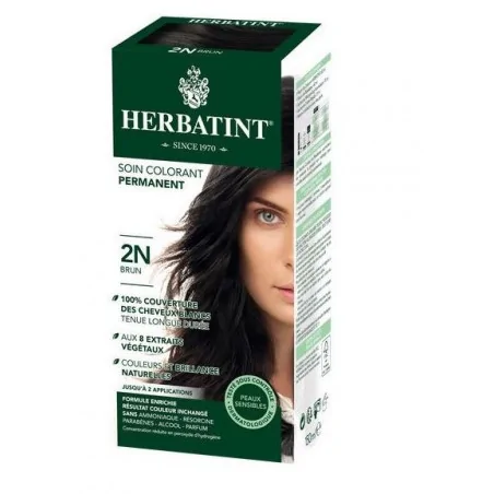 Herbatint Soin Colorant Permanent 2N Brun