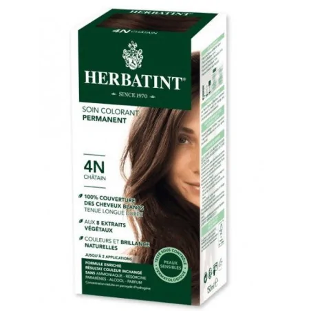 Herbatint Soin Colorant Permanent 4N Châtain