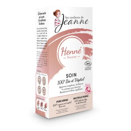 Les Couleurs de Jeanne Henné Neutre Bio – 100 g